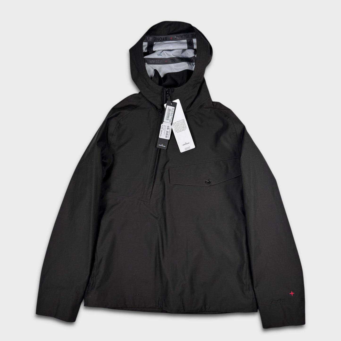 Stone Island Jacquard Taped Seams Marina Hooded Jacket BNWT M