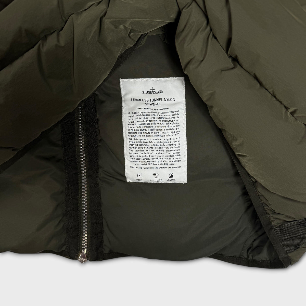 Stone Island Seamless Tunnel Nylon Down-TC Puffer Jacket NEW 3XL