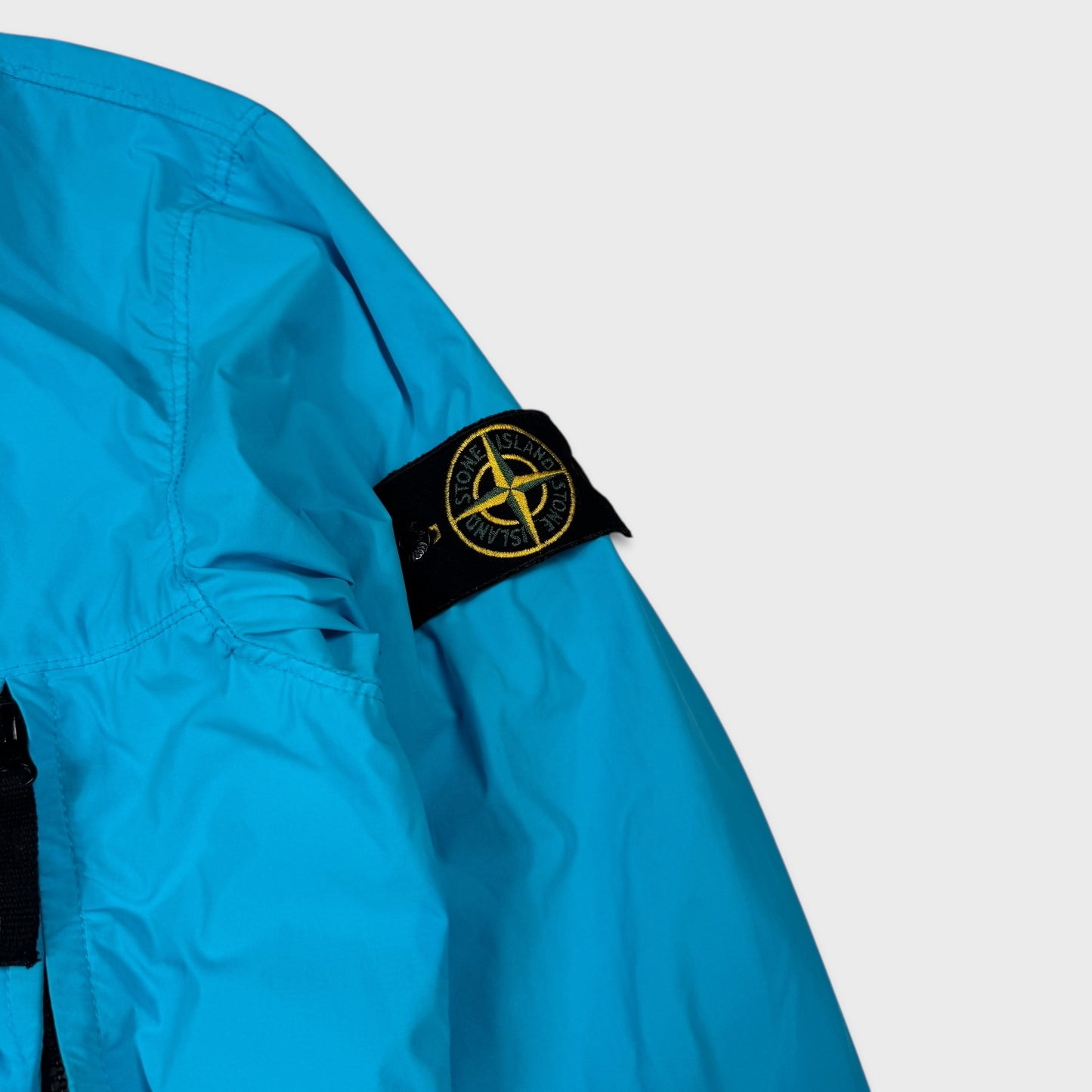 Stone Island Sky Blue Skin Touch Nylon-TC Jacket M