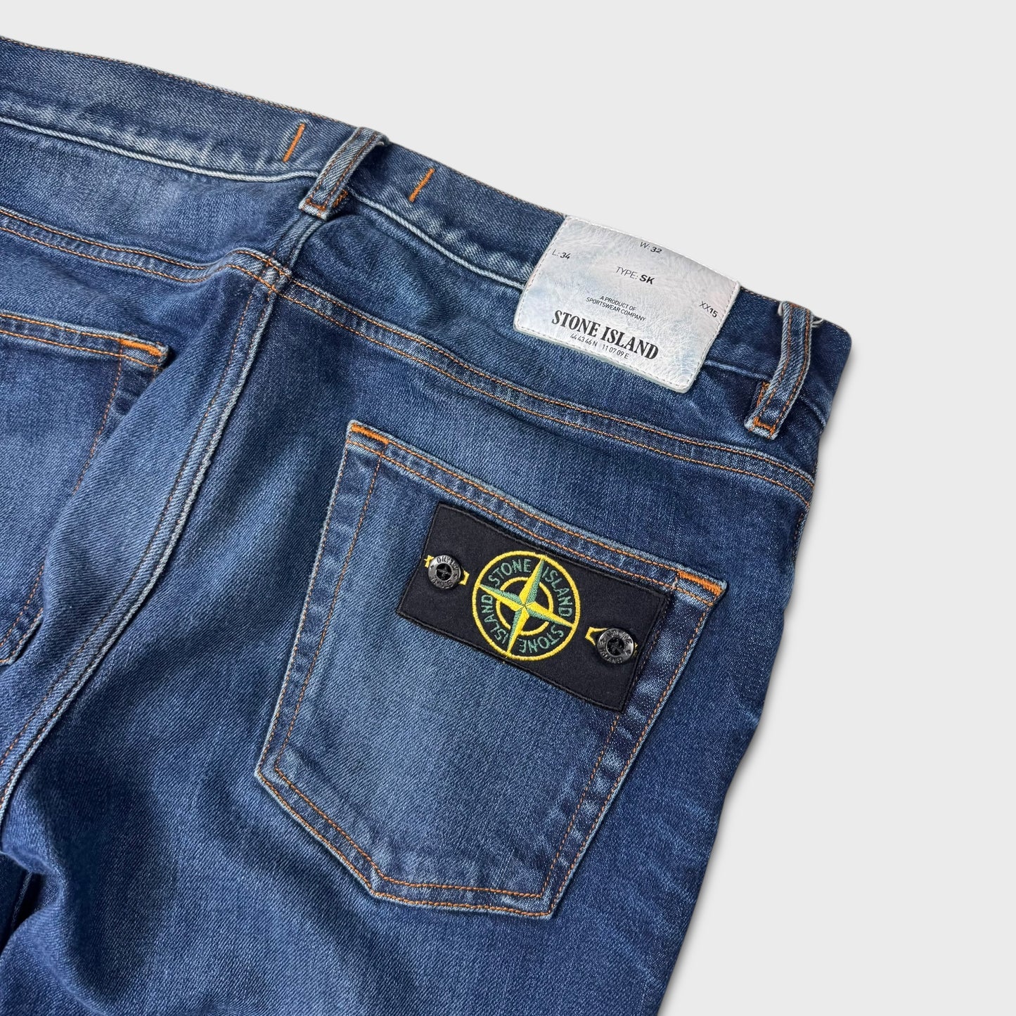 Stone Island Blue Denim Jeans W32