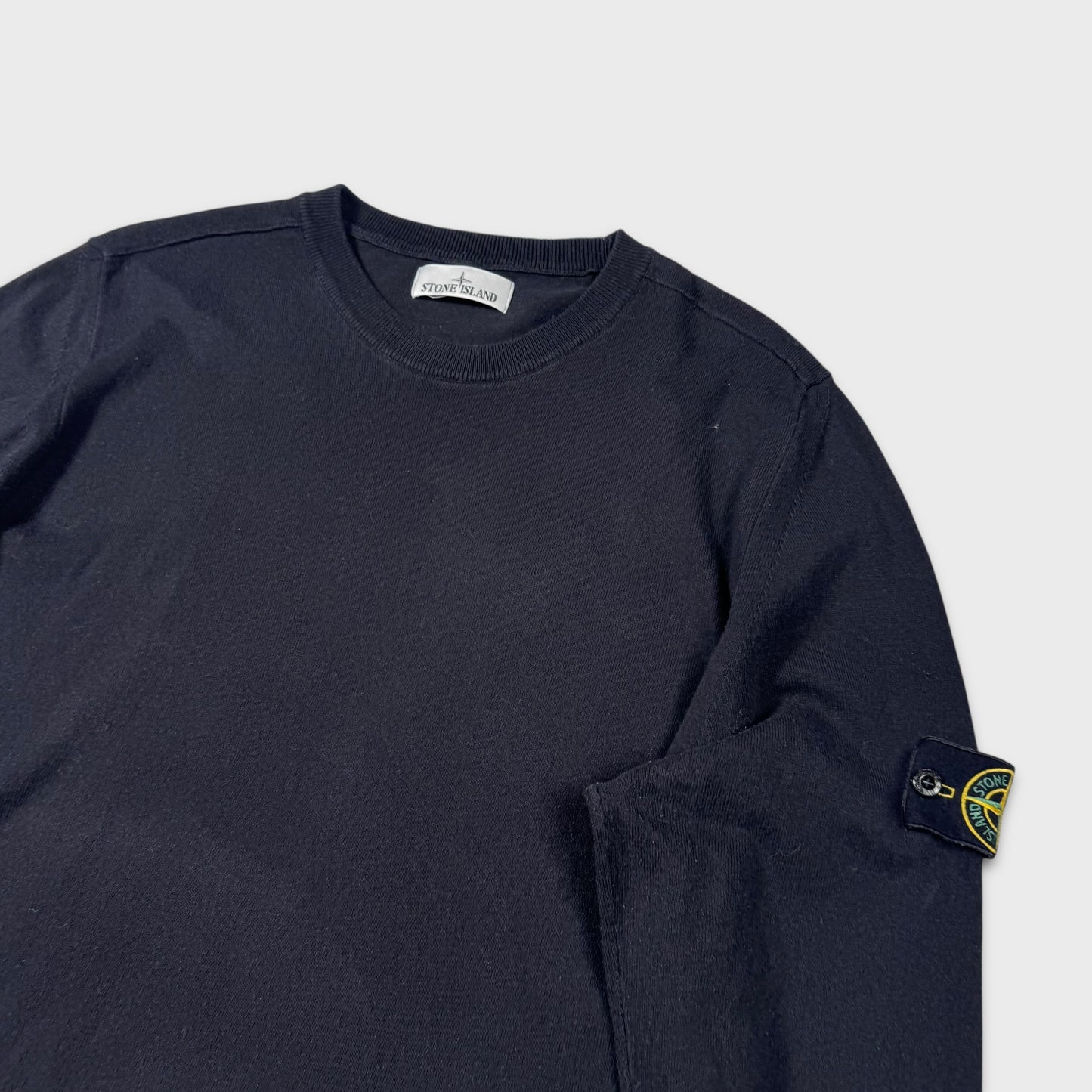 Stone Island Deep Navy Knit Jumper XXL