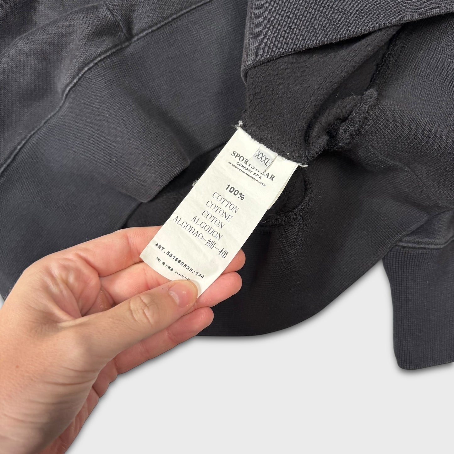 Stone Island Black Collar Sweatshirt 3XL