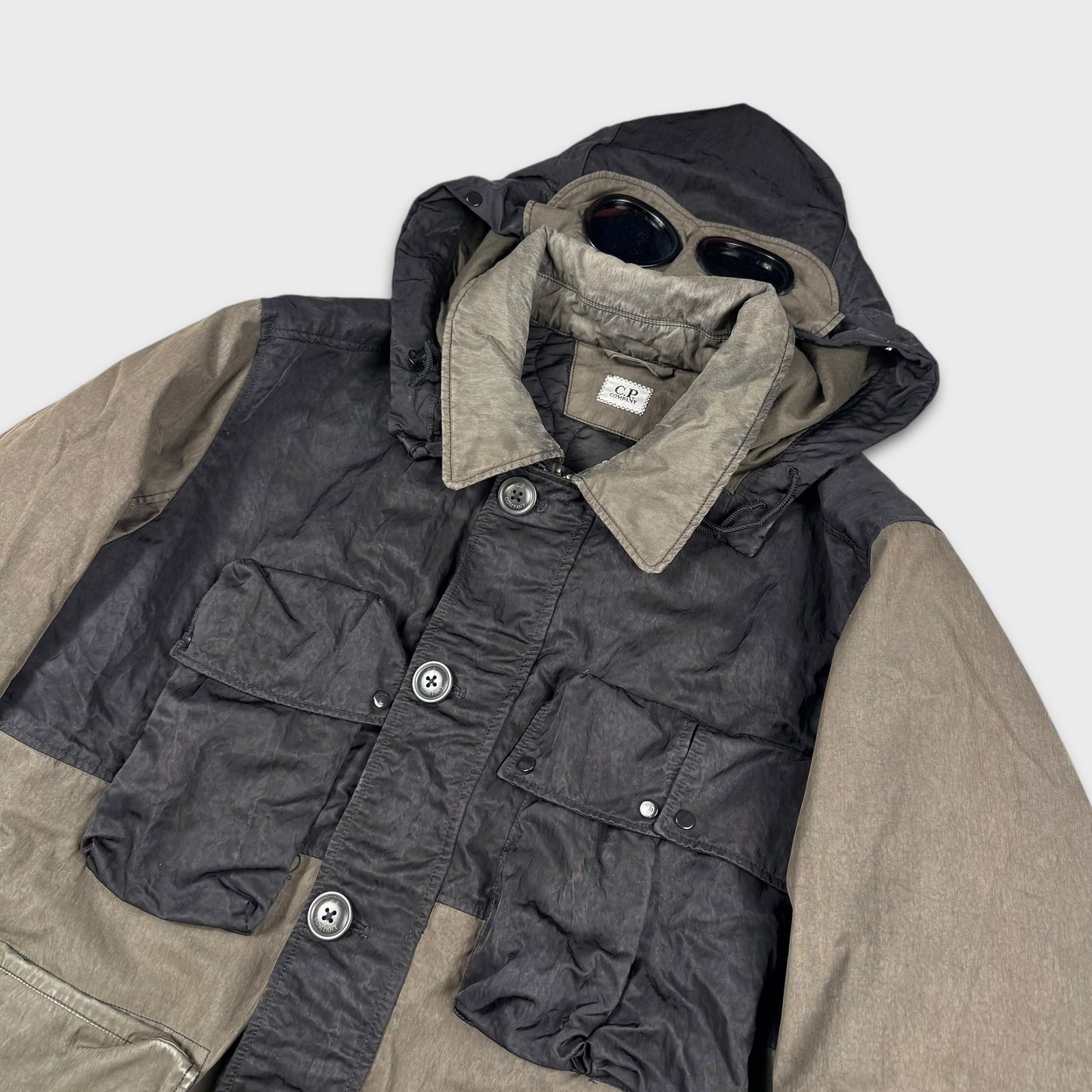 CP Company 50-Fili Watchviewer Goggle Hood Jacket L