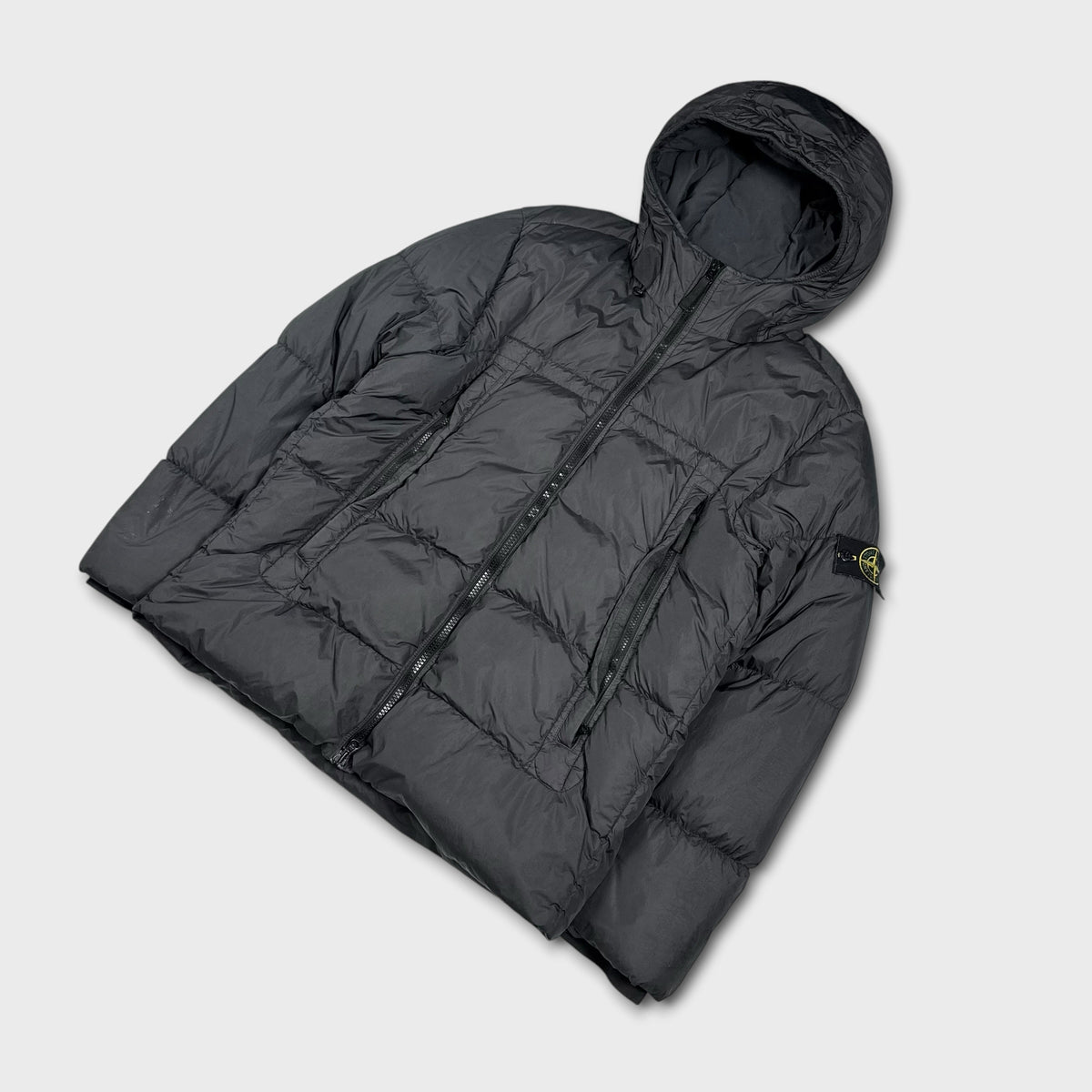Stone Island Garment Dyed Crinkle Reps NY Down Puffer Jacker XL