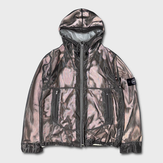 Stone Island Special Process 2007 Mesh Reflective Jacket XL
