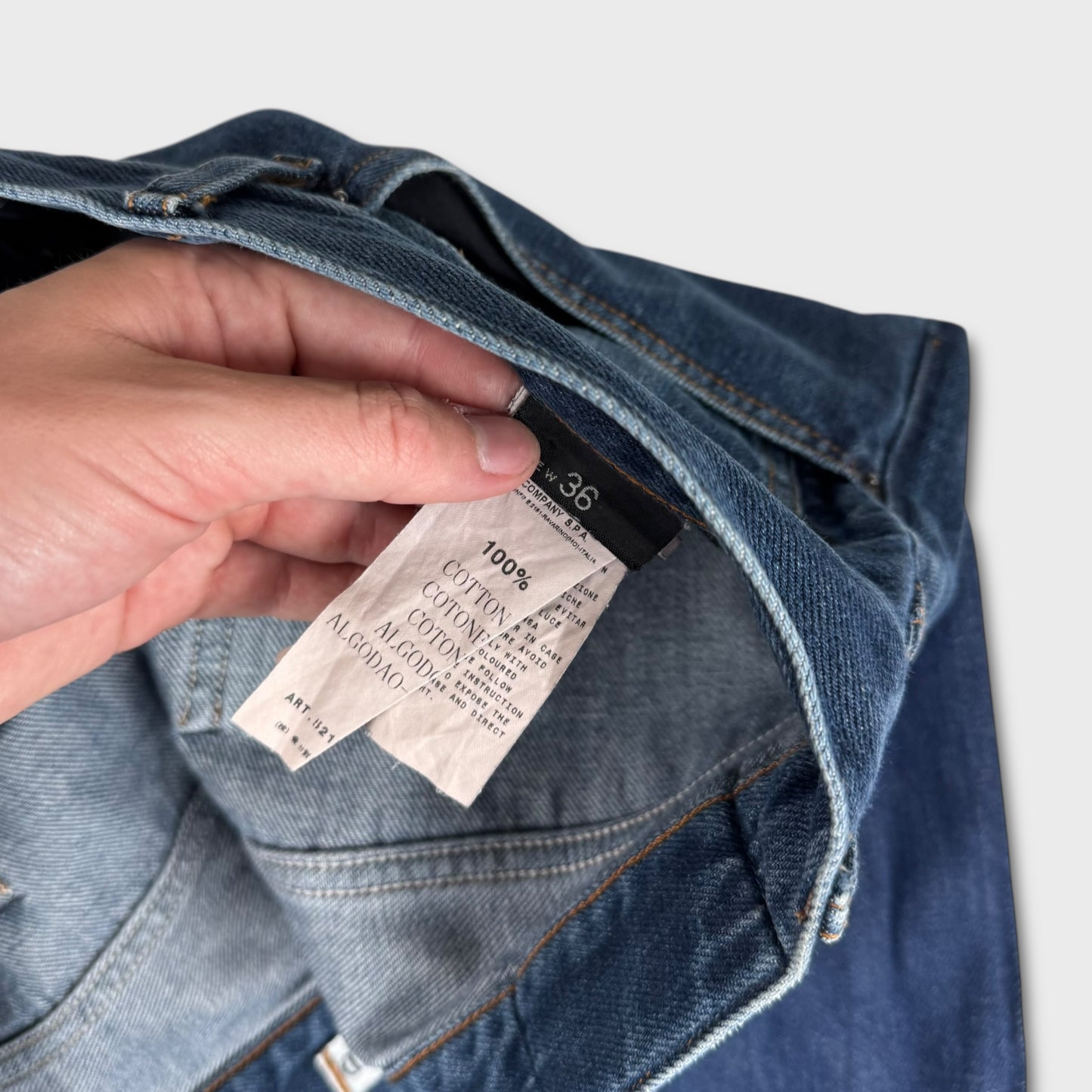 Stone Island Blue Denim Jeans W36