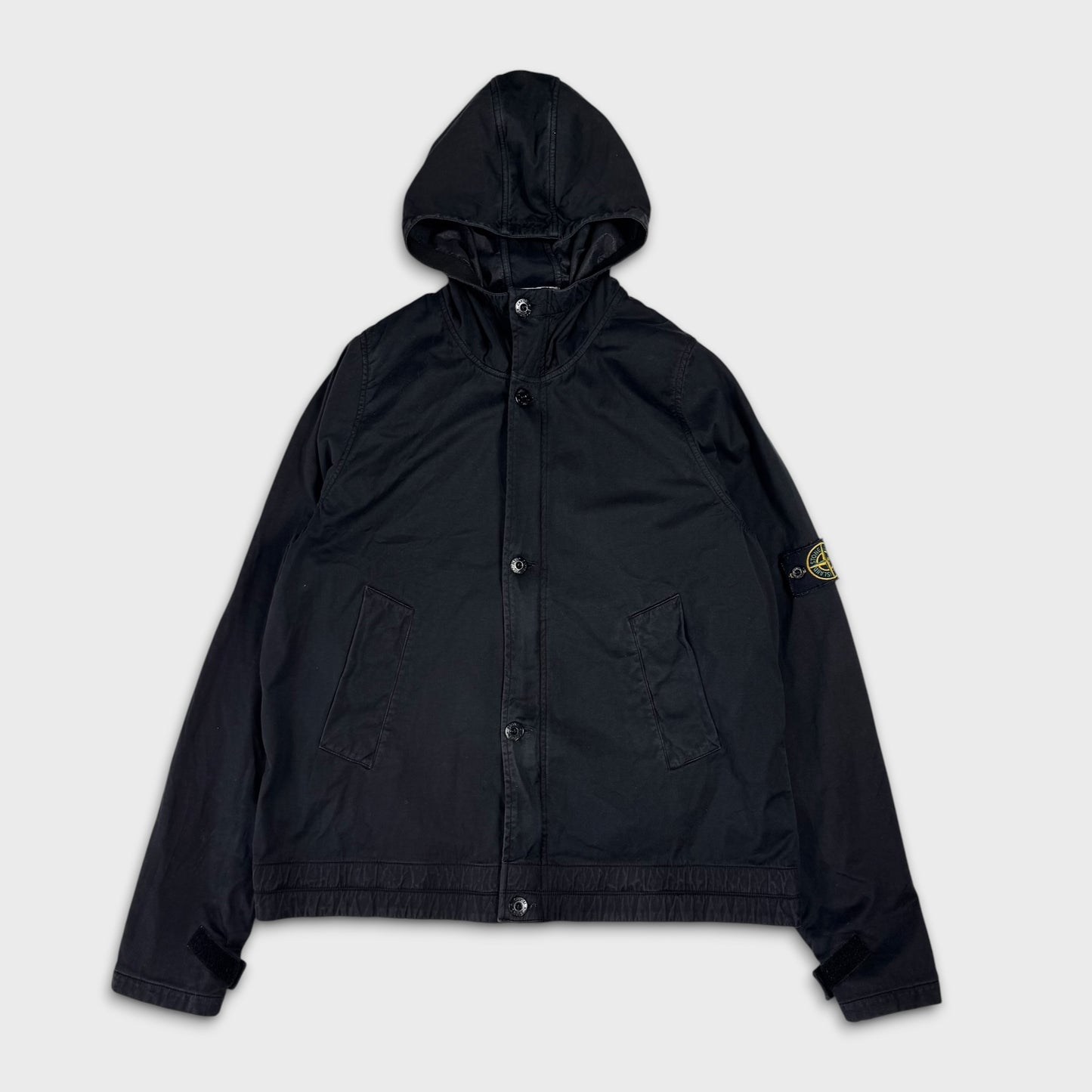 Stone Island Cotton 2007 Hooded Jacket XL
