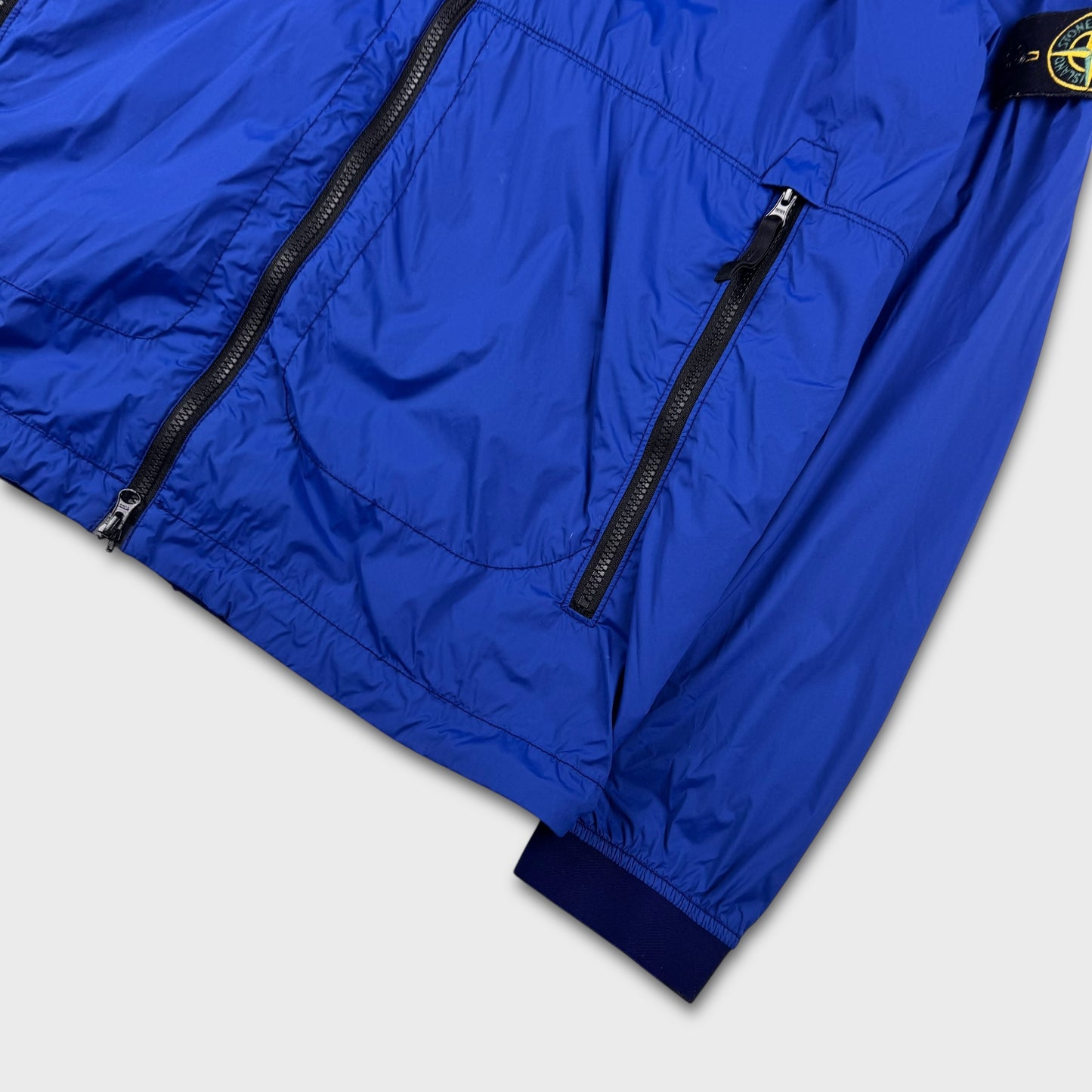 Stone Island Royal Blue Skin Touch Nylon TC Jacket L