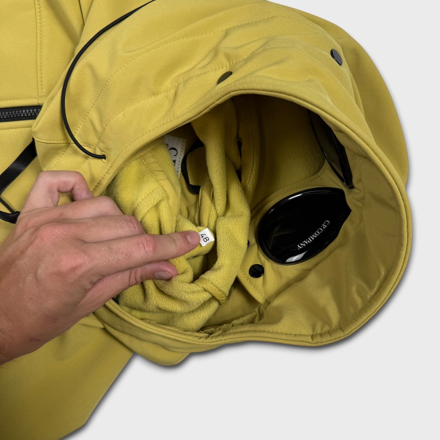 CP Company Yellow Soft Shell-R Jacket M