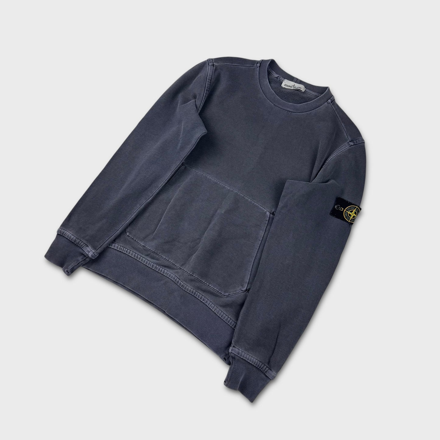 Stone Island Washed Kangaroo Crewneck L