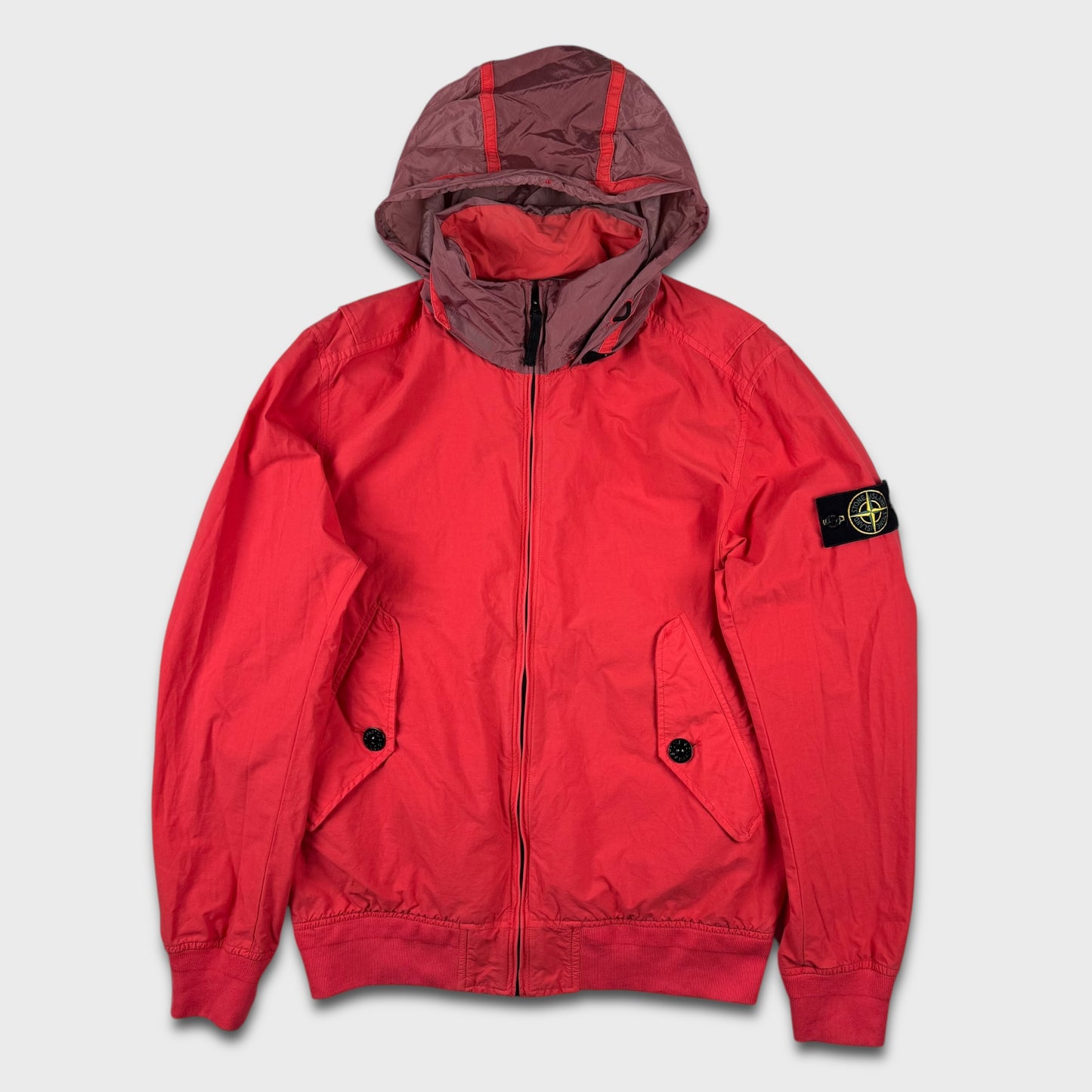 Stone Island Light Cotton Nylon Twill Jacket L