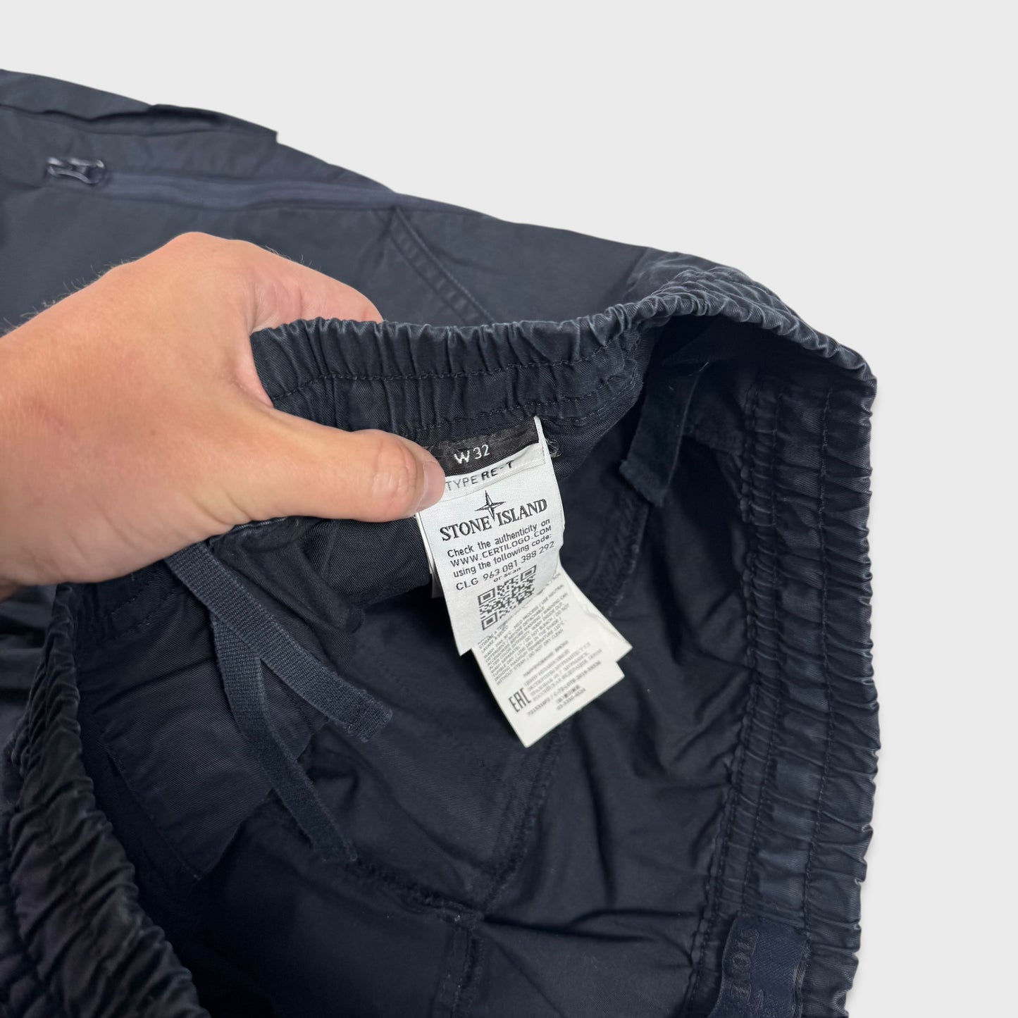 Stone Island Tela Ghost Cargo Pants W32