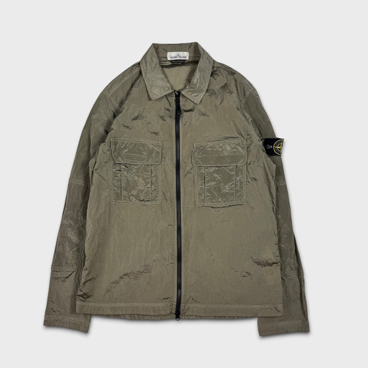 Stone Island Nylon Metal Ripstop Overshirt L