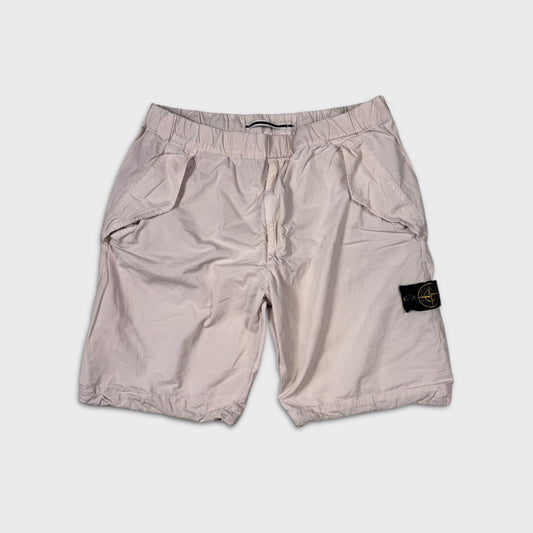 Stone Island Bone Cargo Shorts W36