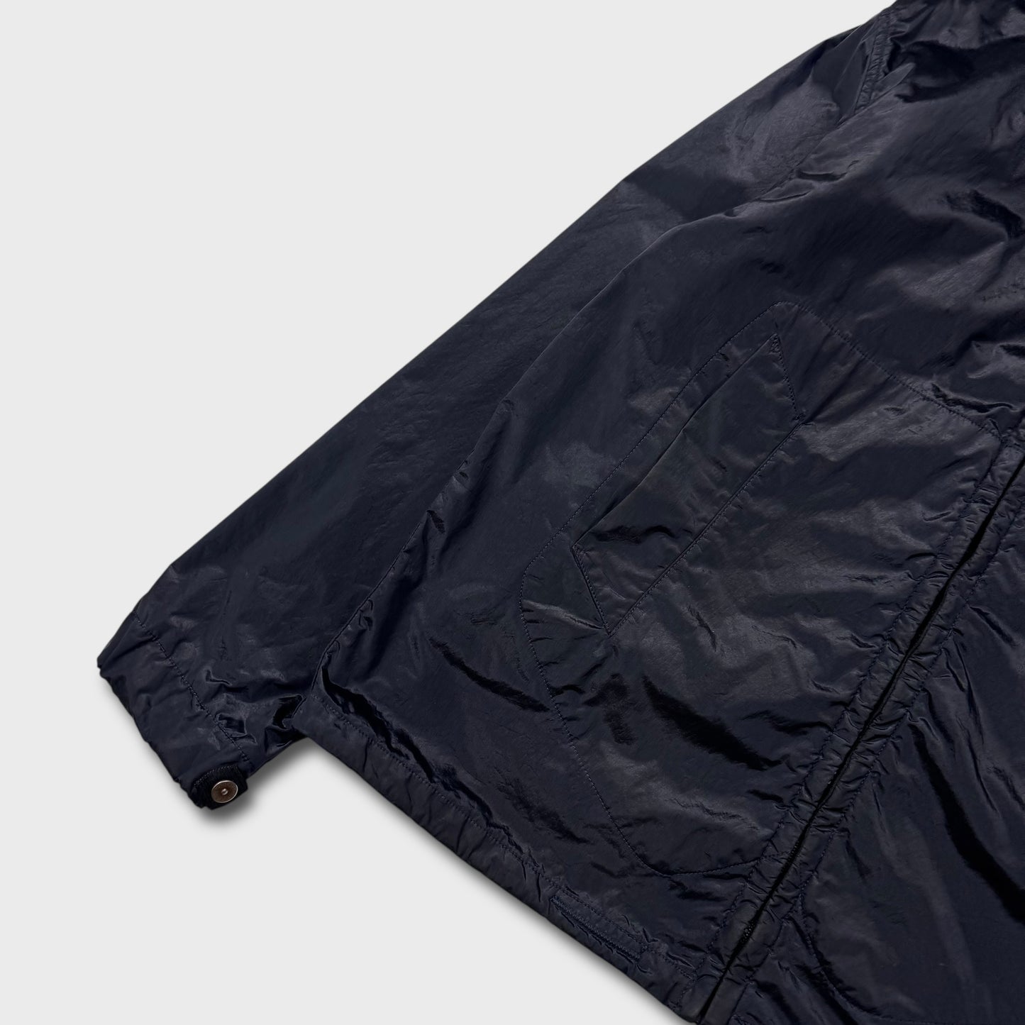 Stone Island 2008 Nylon Shimmer Flock Jacket XL