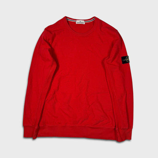 Stone Island Red Crewneck Sweatshirt 3XL