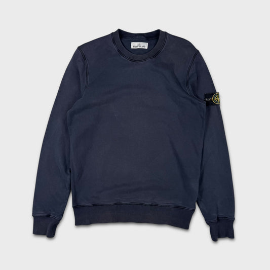 Stone Island Navy Crewneck Sweatshirt M