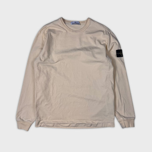 Stone Island Pale Yellow Crewneck L
