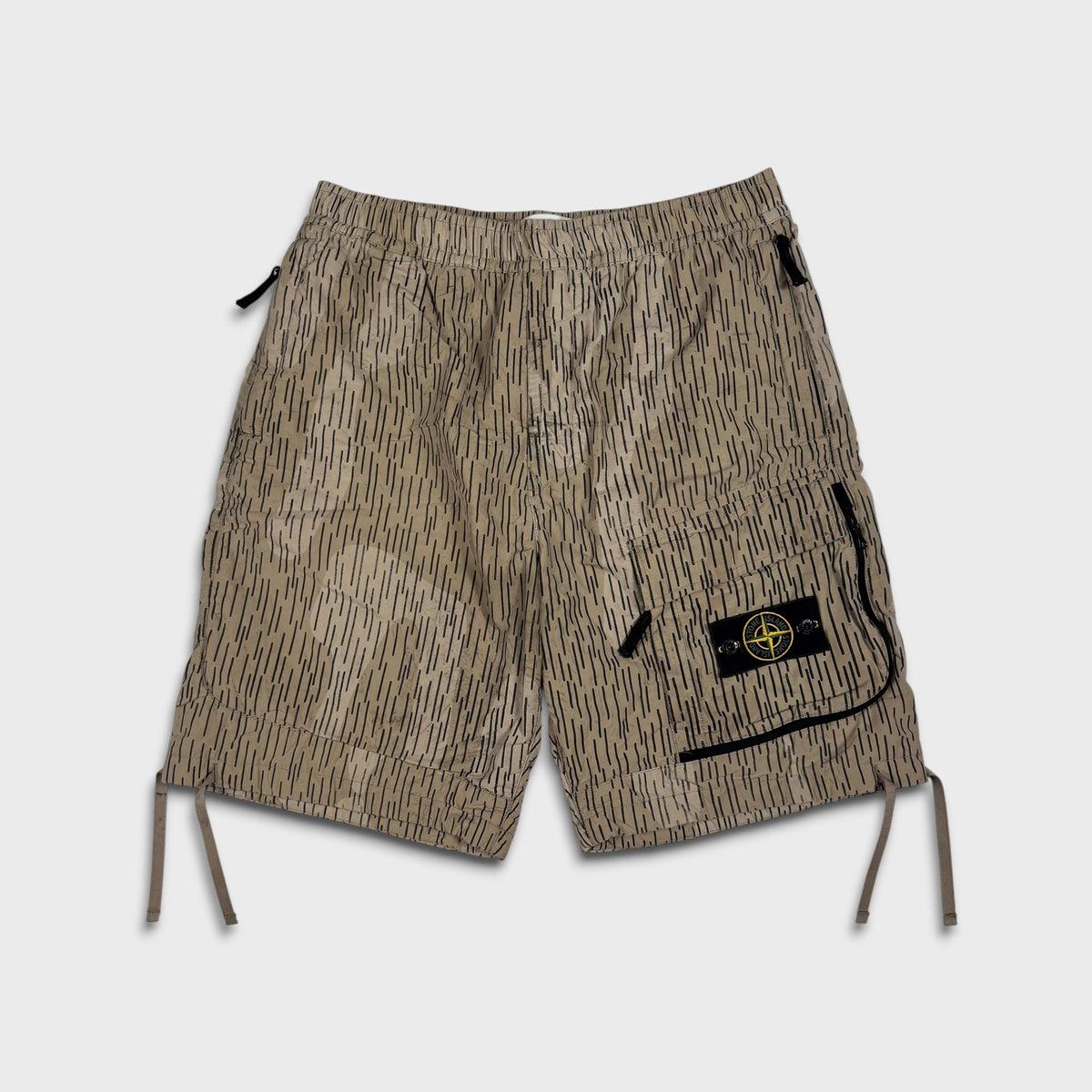 Stone Island Rain Camo Cargo Shorts W32