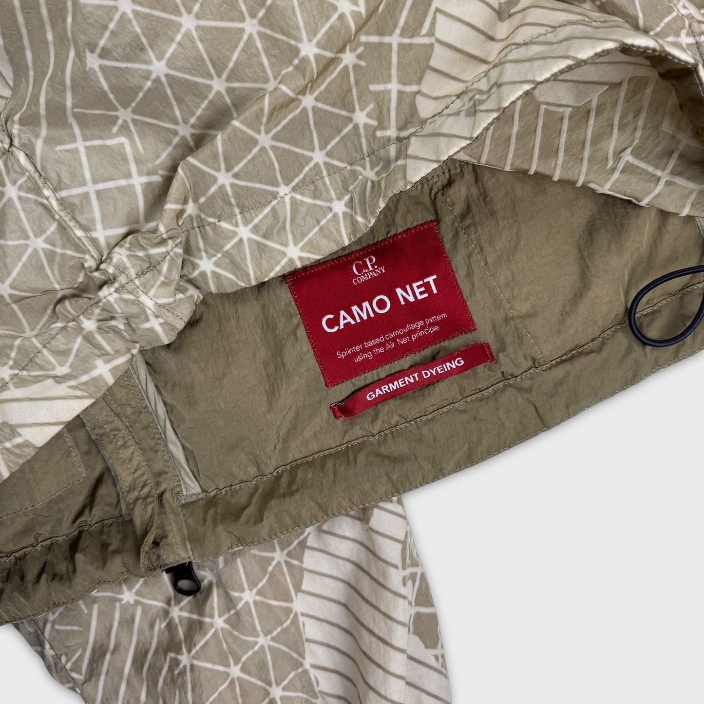 CP Company Camo Net Zip Jacket L