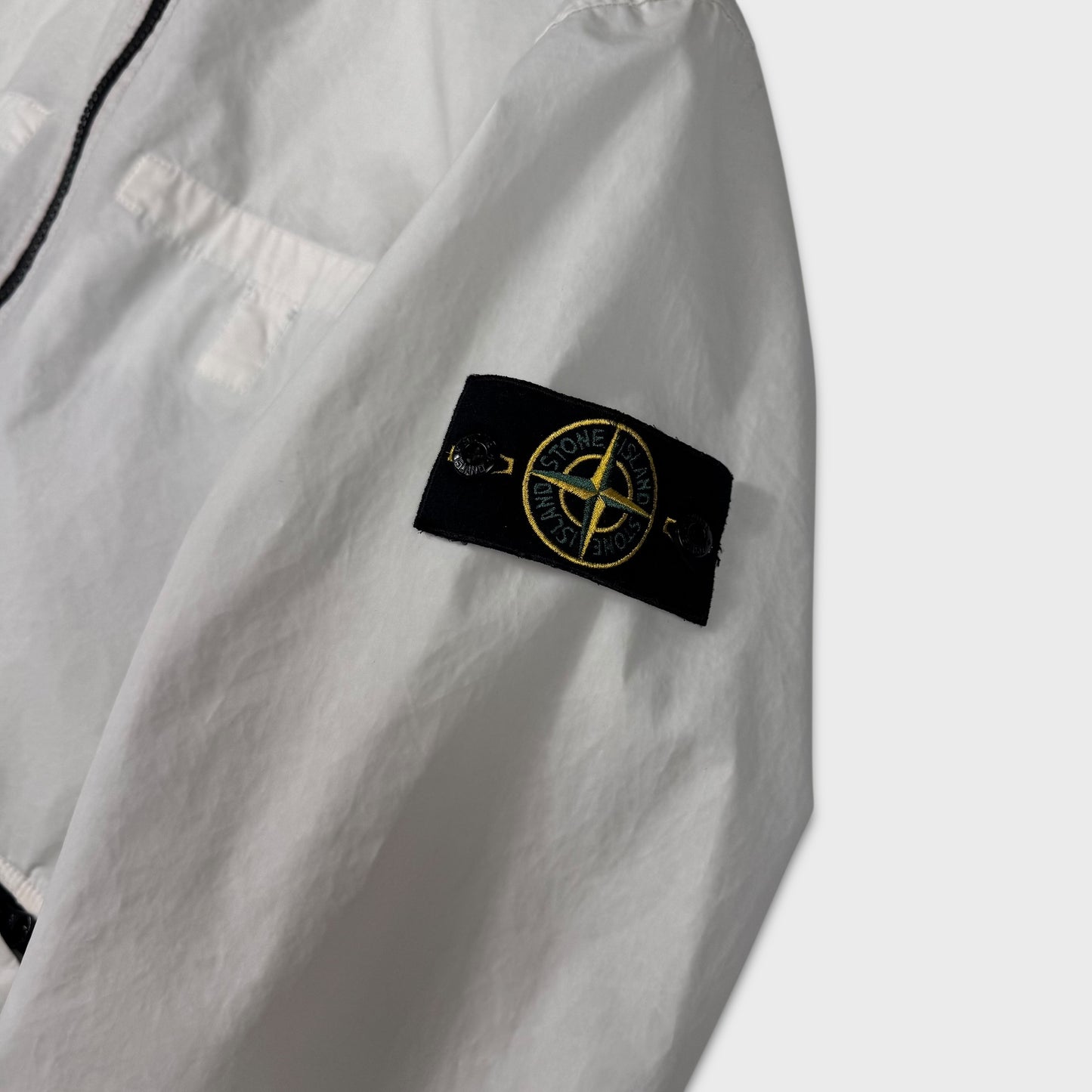 Stone Island Aggressive Gommato Hooded Jacket M