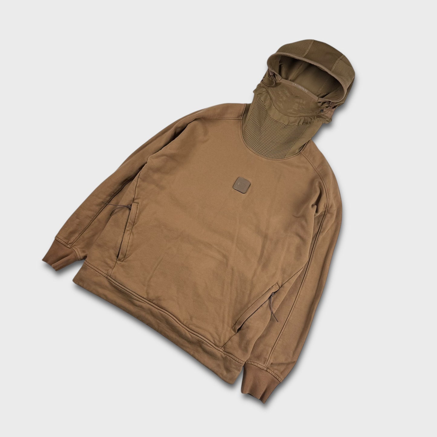 CP Company Sand Patch Logo Hoodie L