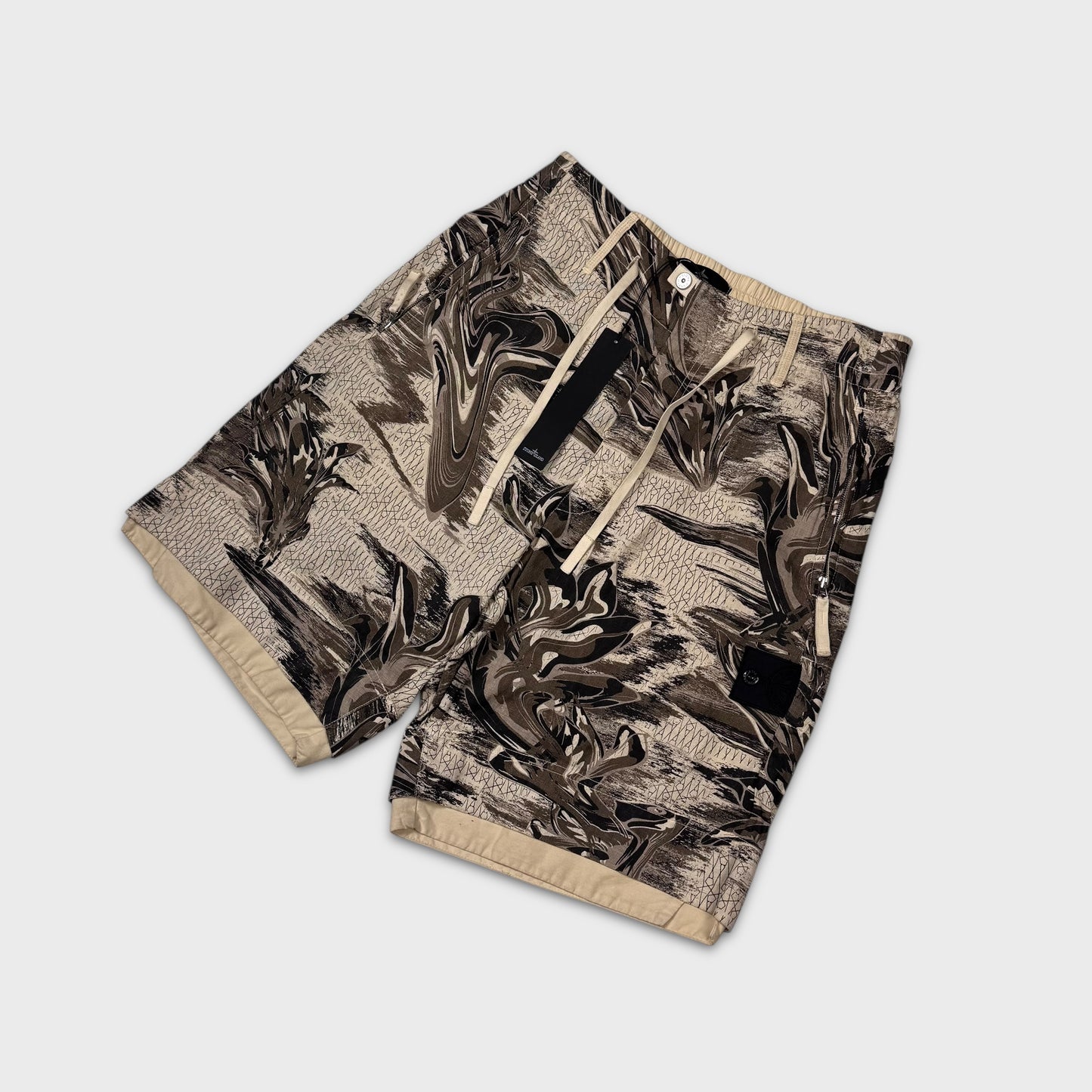 Stone Island Shadow Project Bermuda Print Shorts BNWT S/M