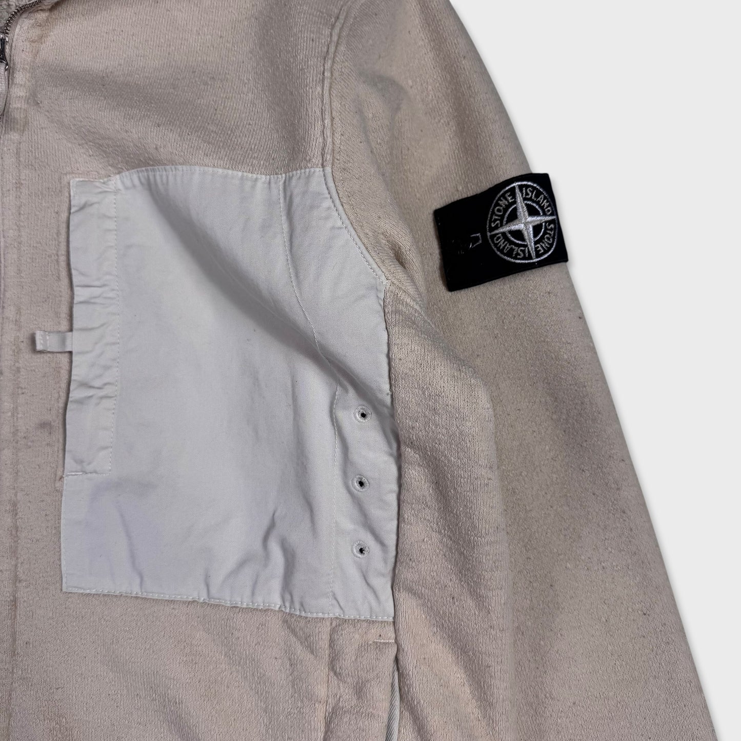 Stone Island Plated Terry Fleece Special Process Jacket M