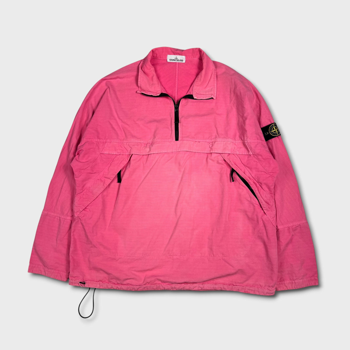 Stone Island Hot Pink Pullover Smock Jacket XXL
