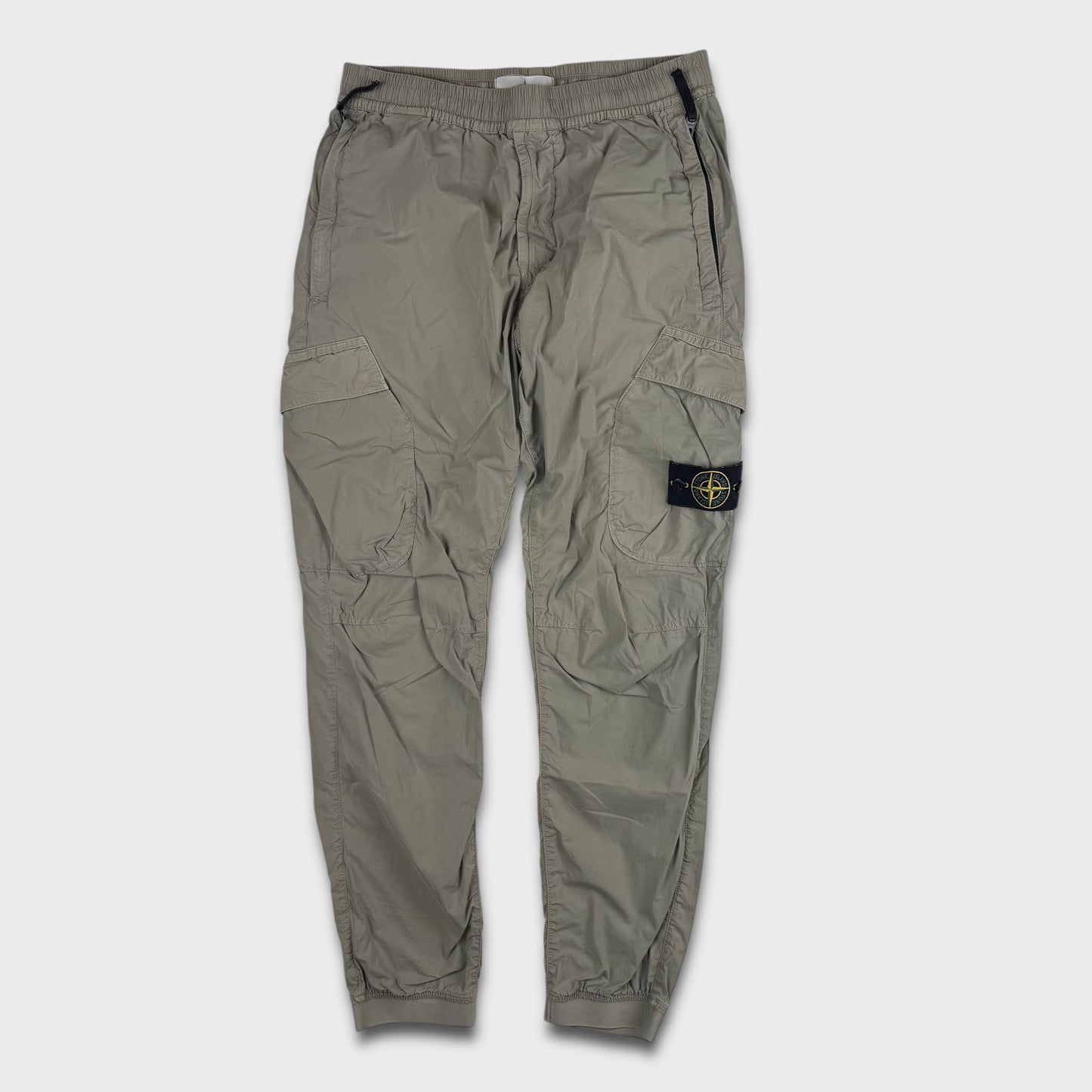 Stone Island Khaki Cargo Pants W30