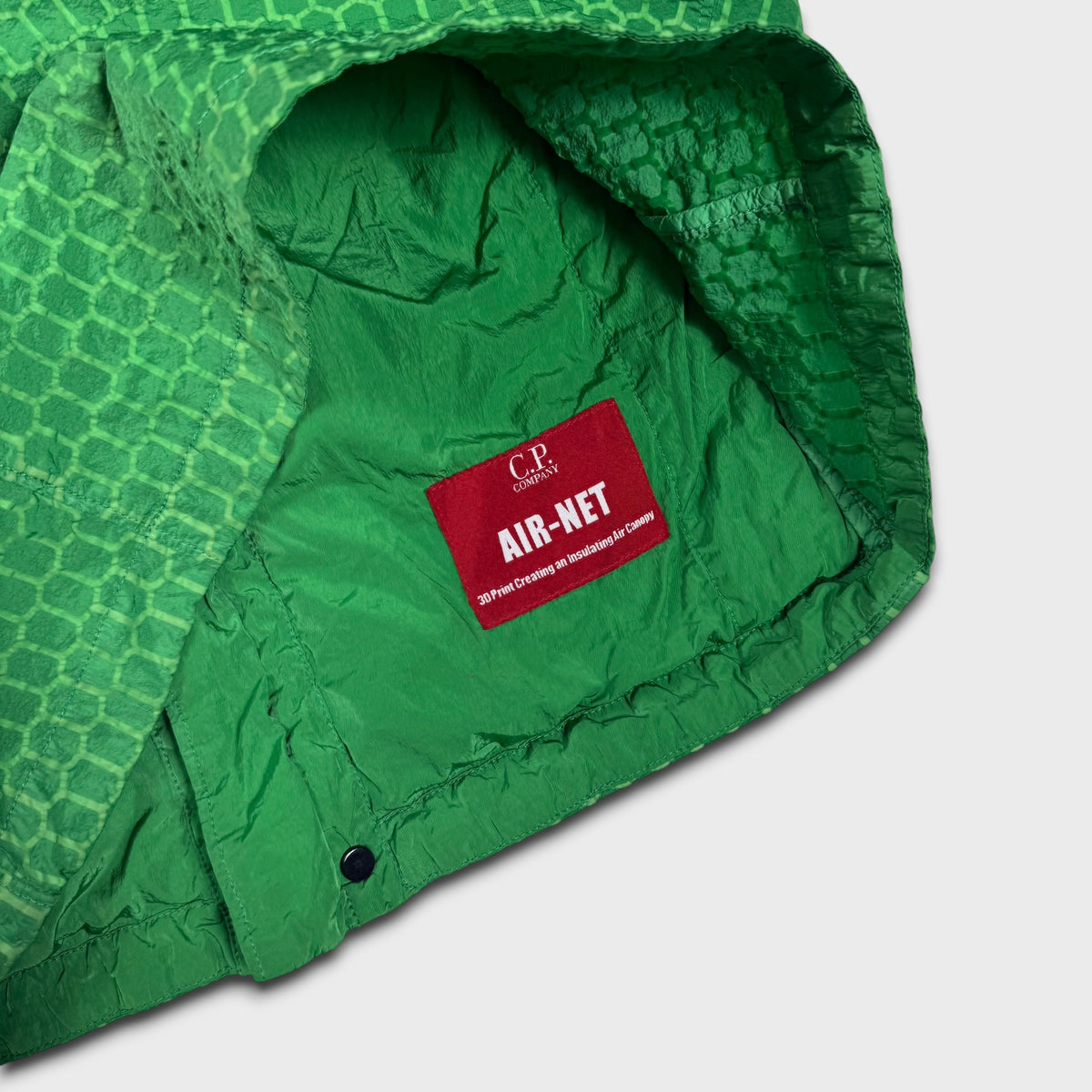 CP Company Textured ‘Air-Net’ Nylon Overshirt S