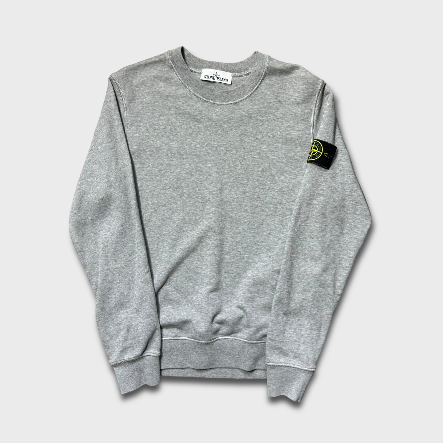 Stone Island Grey Crewneck Sweatshirt S