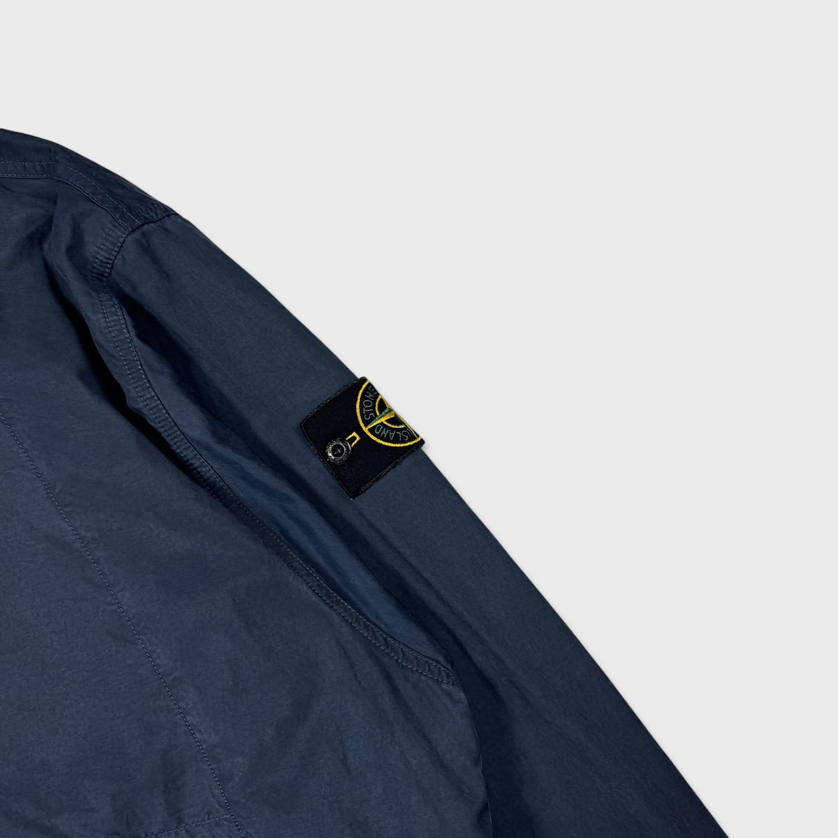 Stone Island Cupro Cotton Twill-TC Smock Jacket S