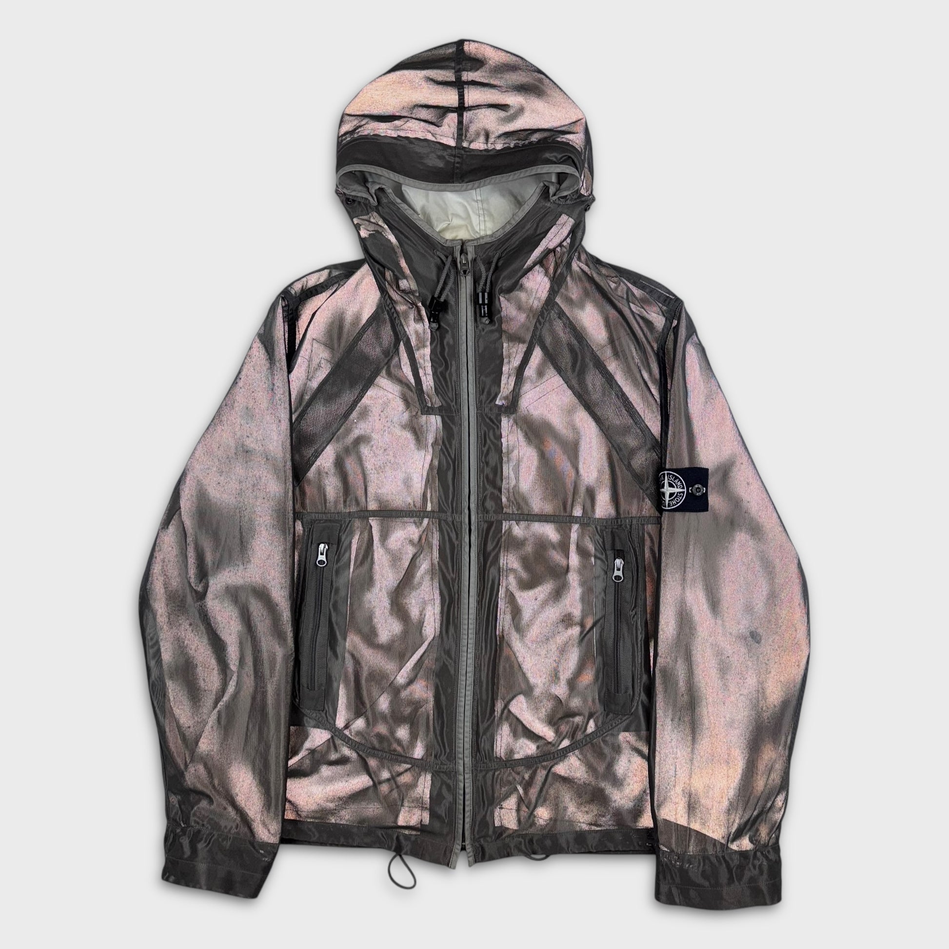 Stone Island Mesh 'Reflective' Jacket XL – ArchiveJoy