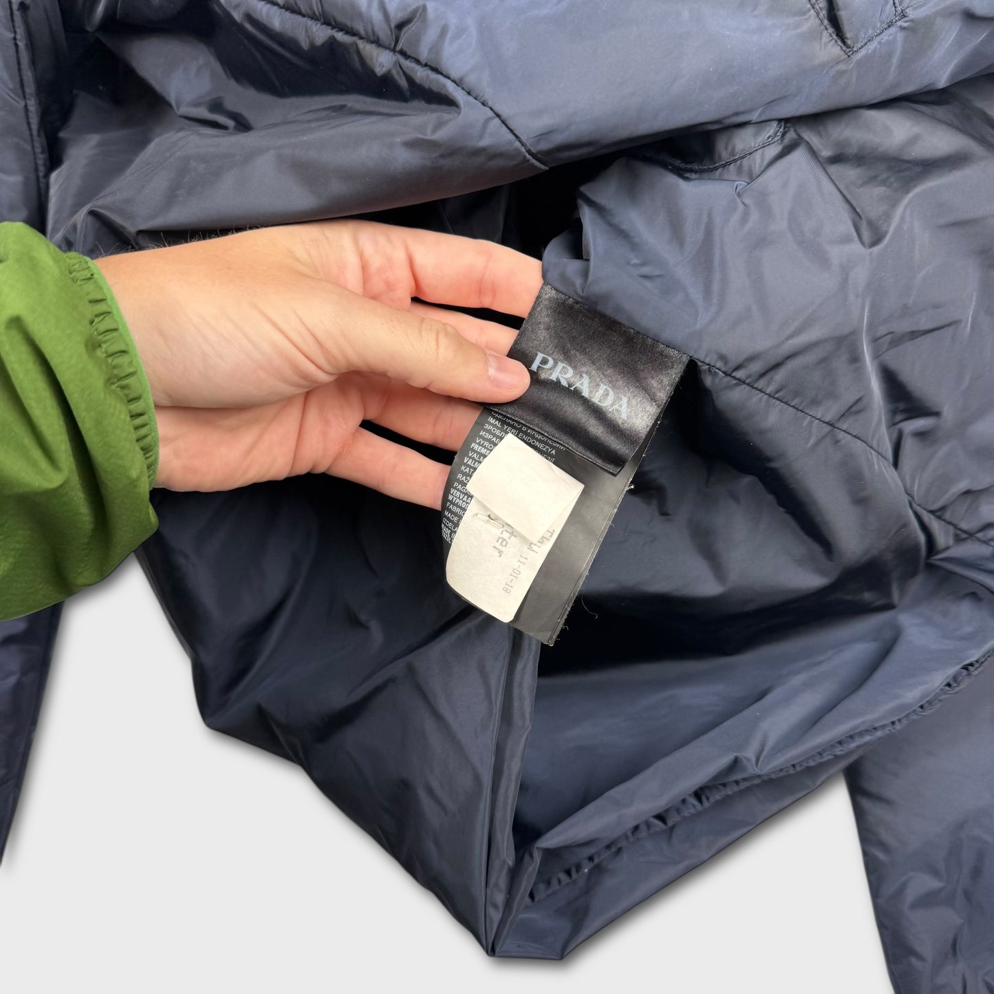 Prada Sport Padded Nylon Jacket L