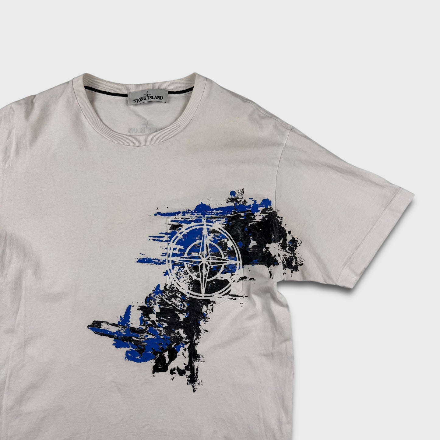 Stone Island Paint Splatter T-Shirt M