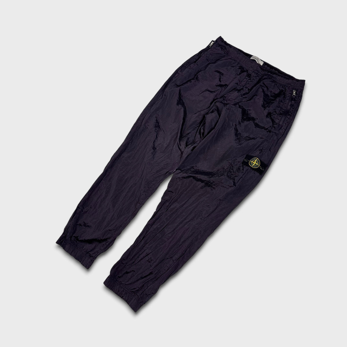 Stone Island Midnight Purple Nylon Metal Cargo Pants W34