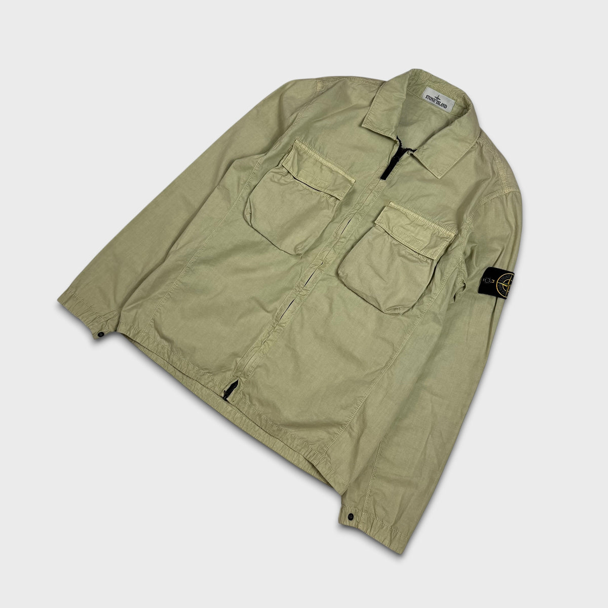 Stone Island Full Zip Overshirt M