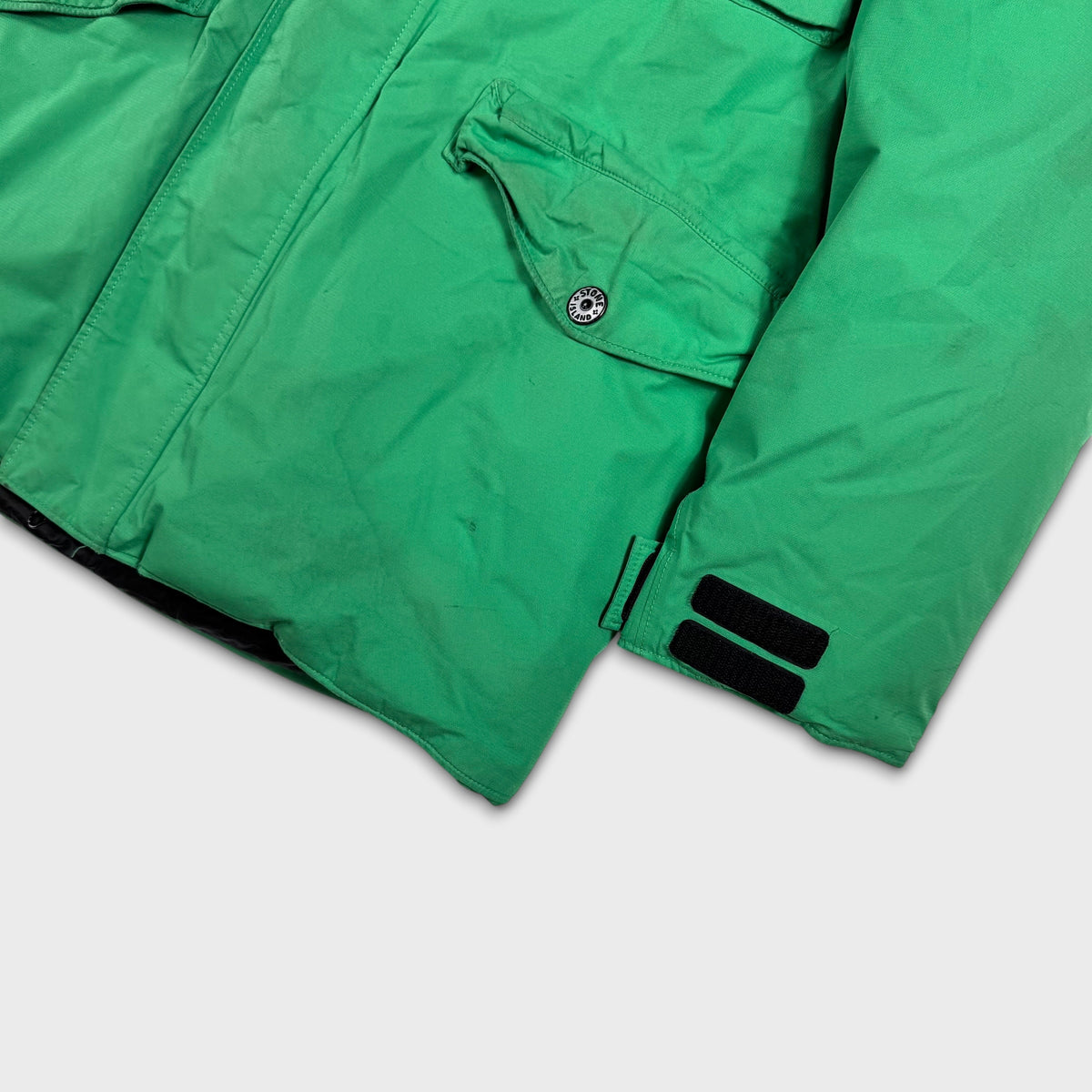 Stone Island Ripstop Goretex Technology Down Jacket L