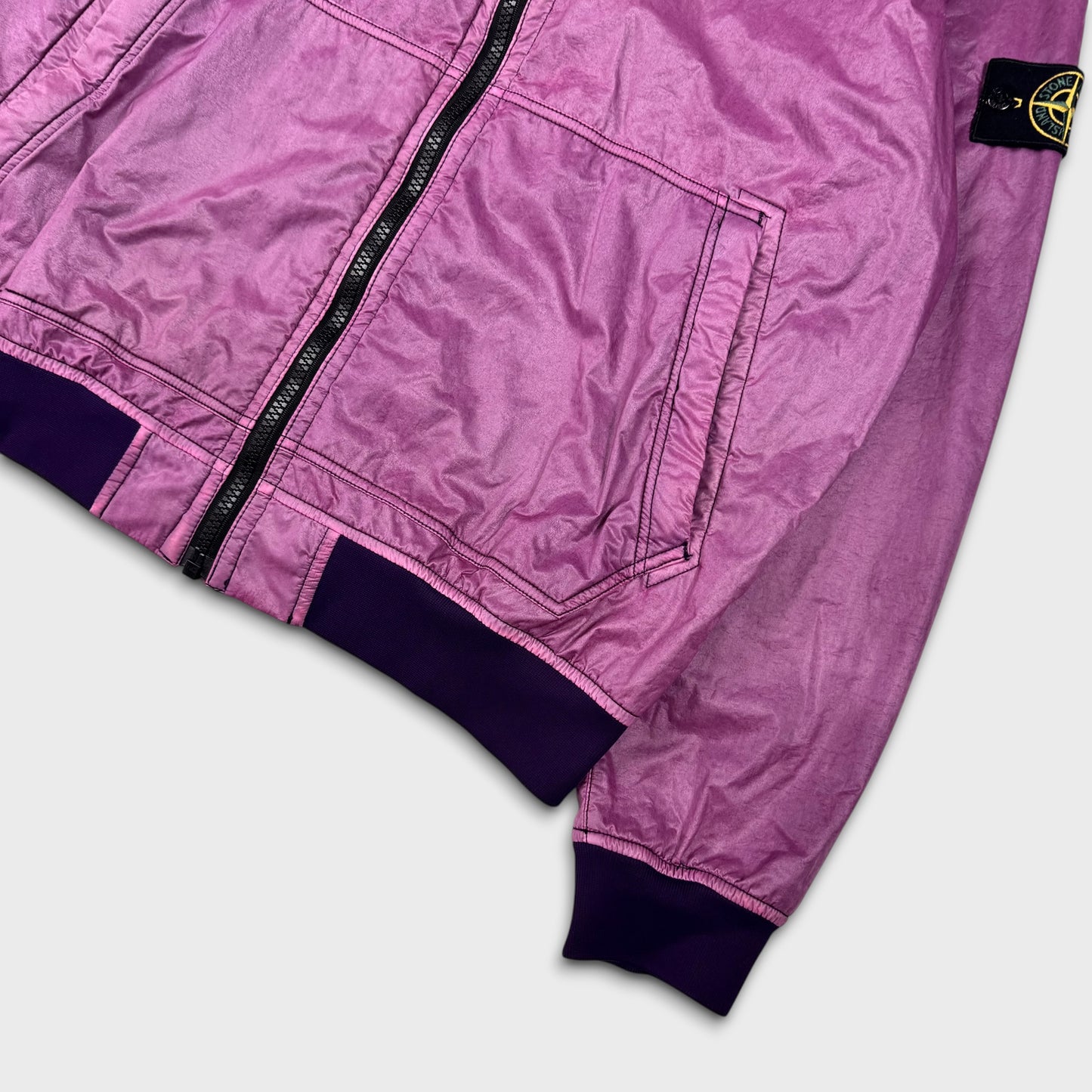 Stone Island Lamy Flock Hooded Jacket XL