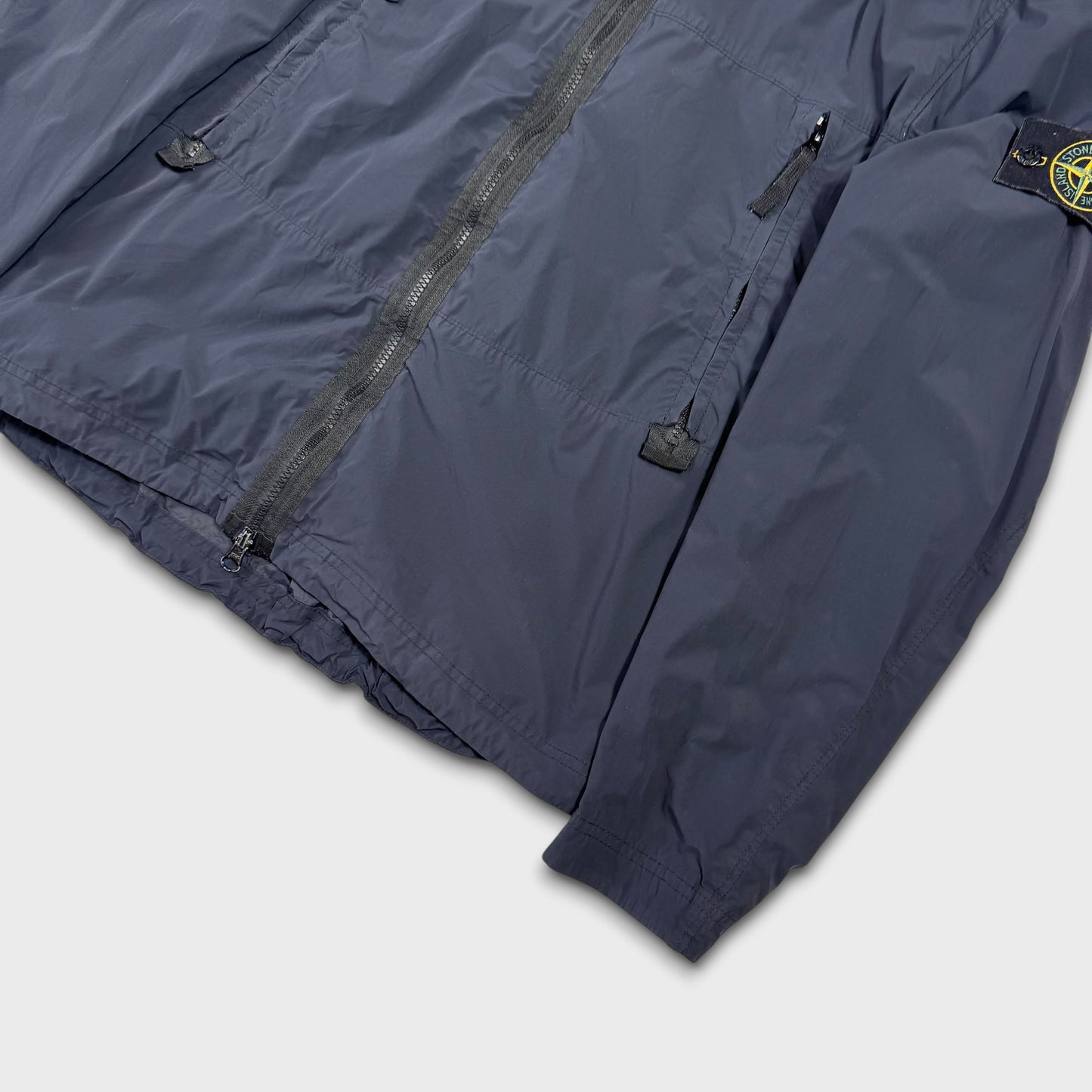 Stone Island Navy Skin Touch Nylon TC Jacket L