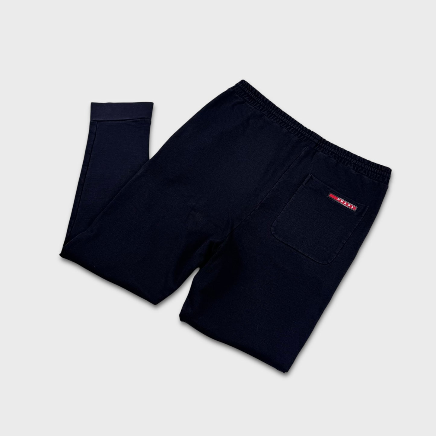 Prada Sport Navy Cotton Joggers L