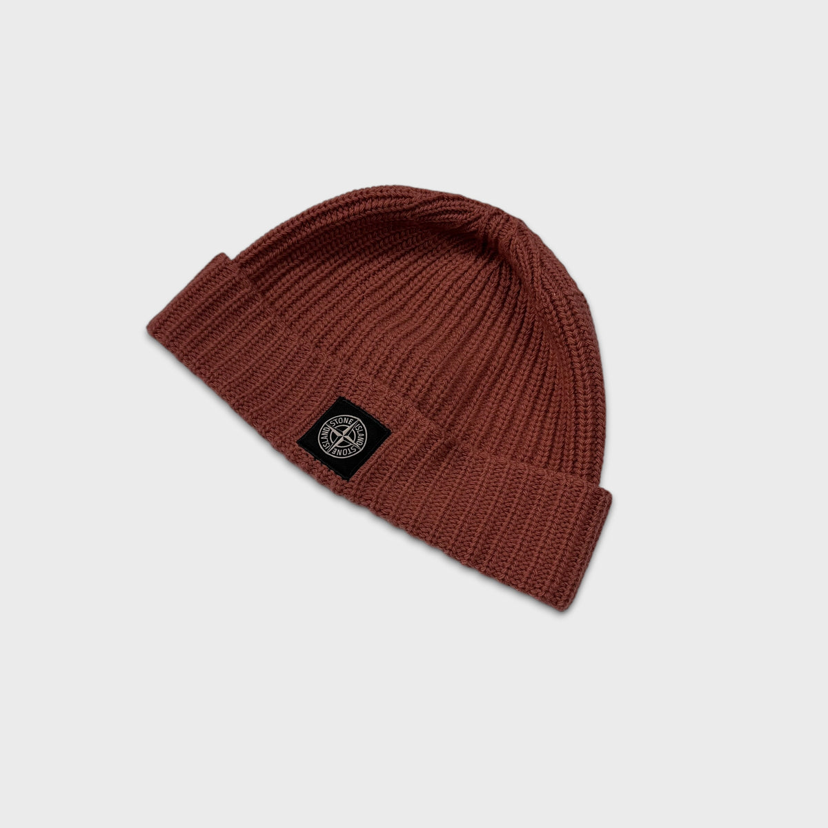 Stone Island Burnt Orange Beanie OS