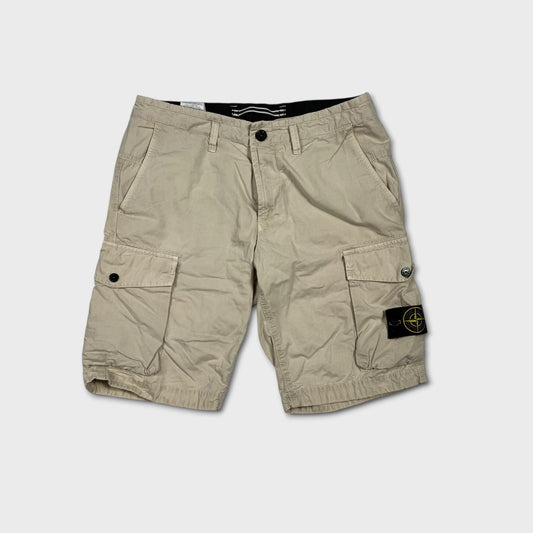 Stone Island Badge Cargo Shorts W32