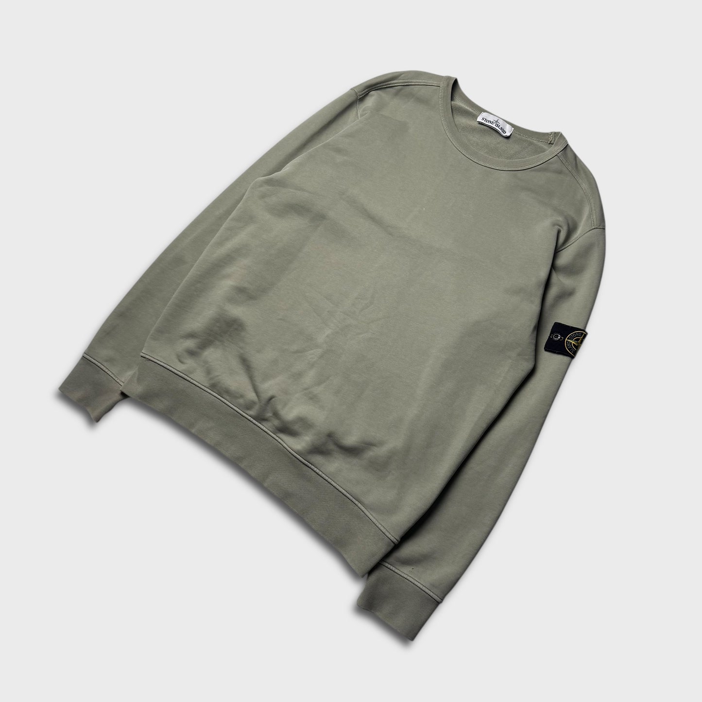 Stone Island Olive Green Crewneck XL