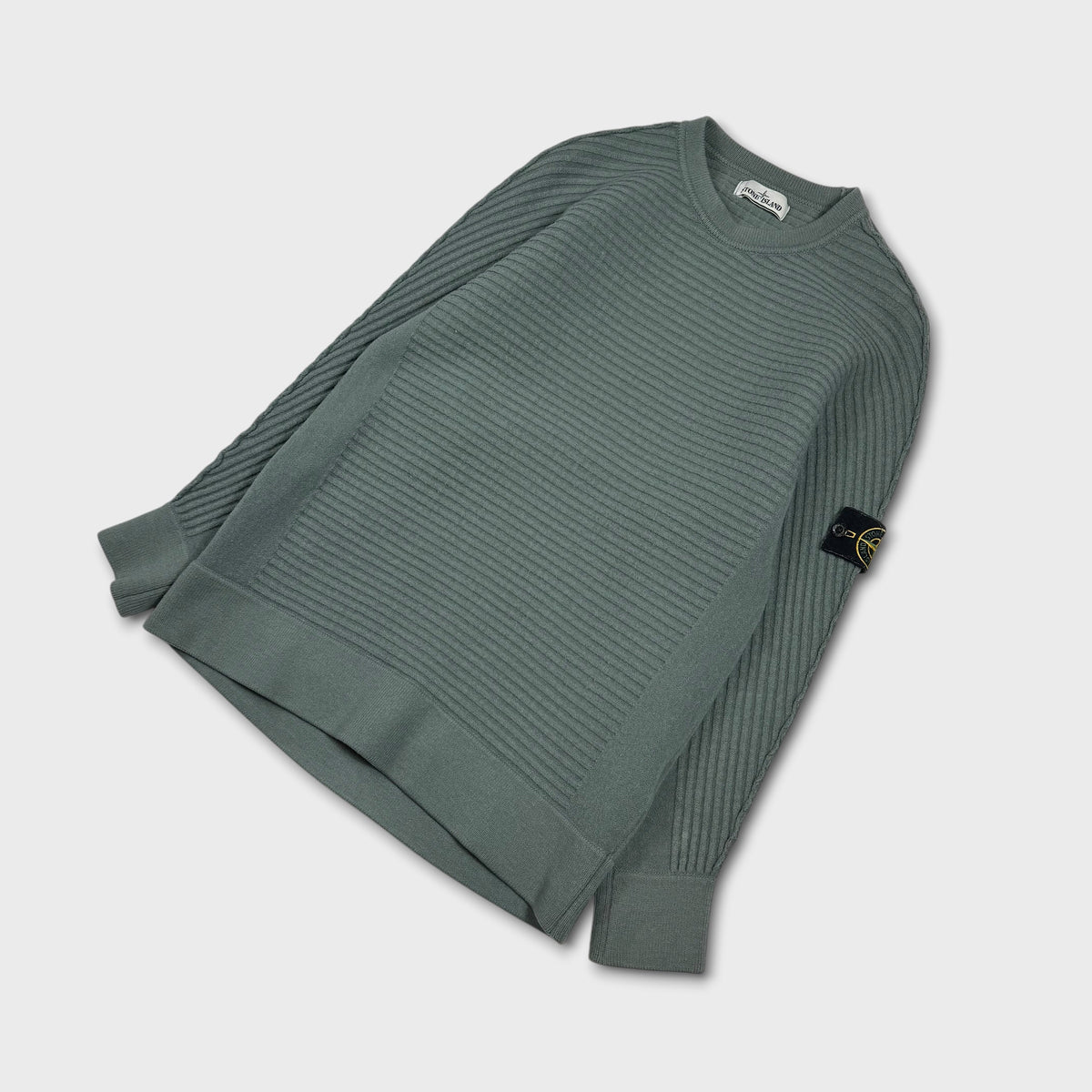 Stone Island Sage Textured Knit M