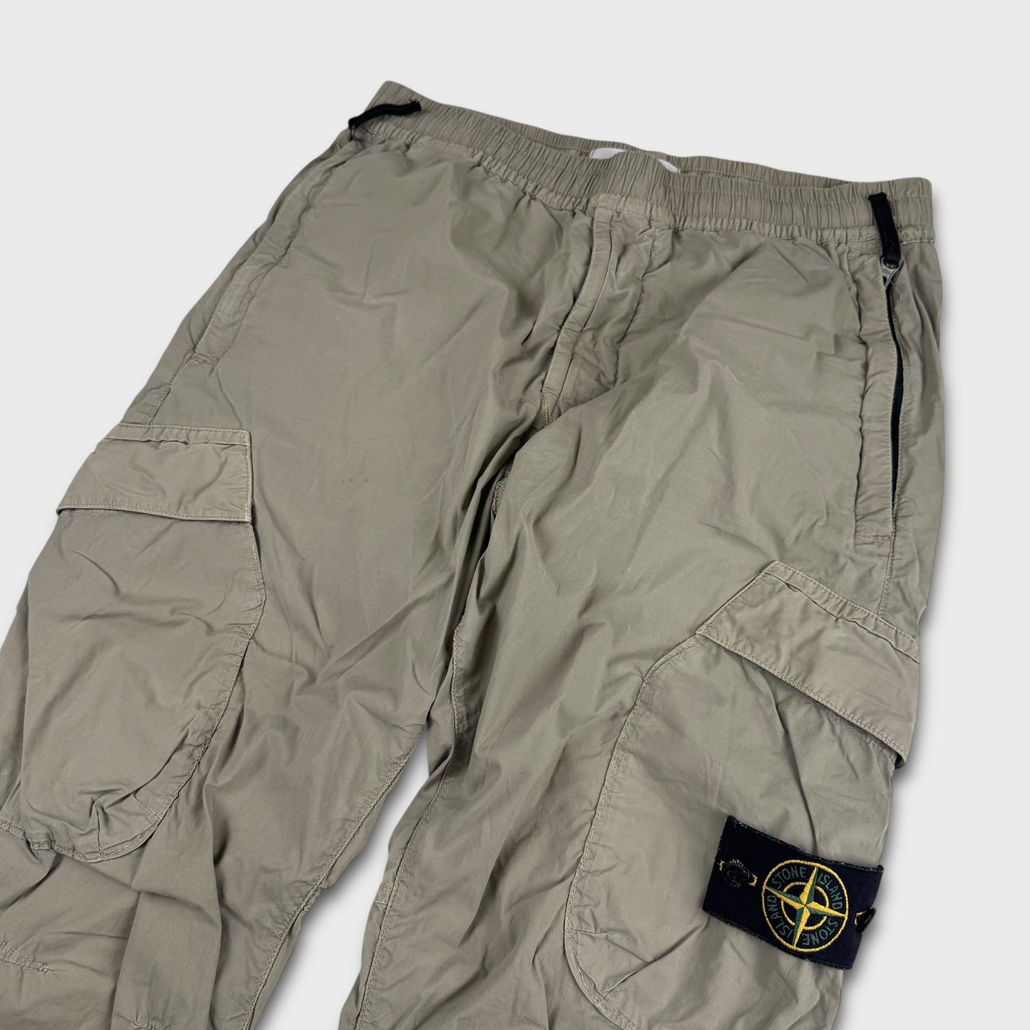 Stone Island Khaki Cargo Pants W30