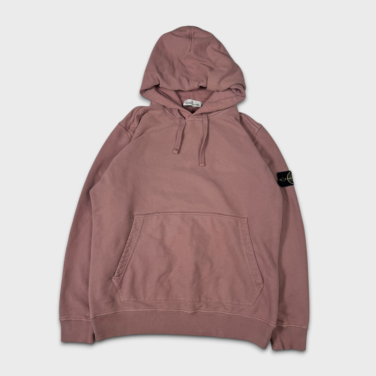 Stone Island Pink Pullover Hoodie 3XL