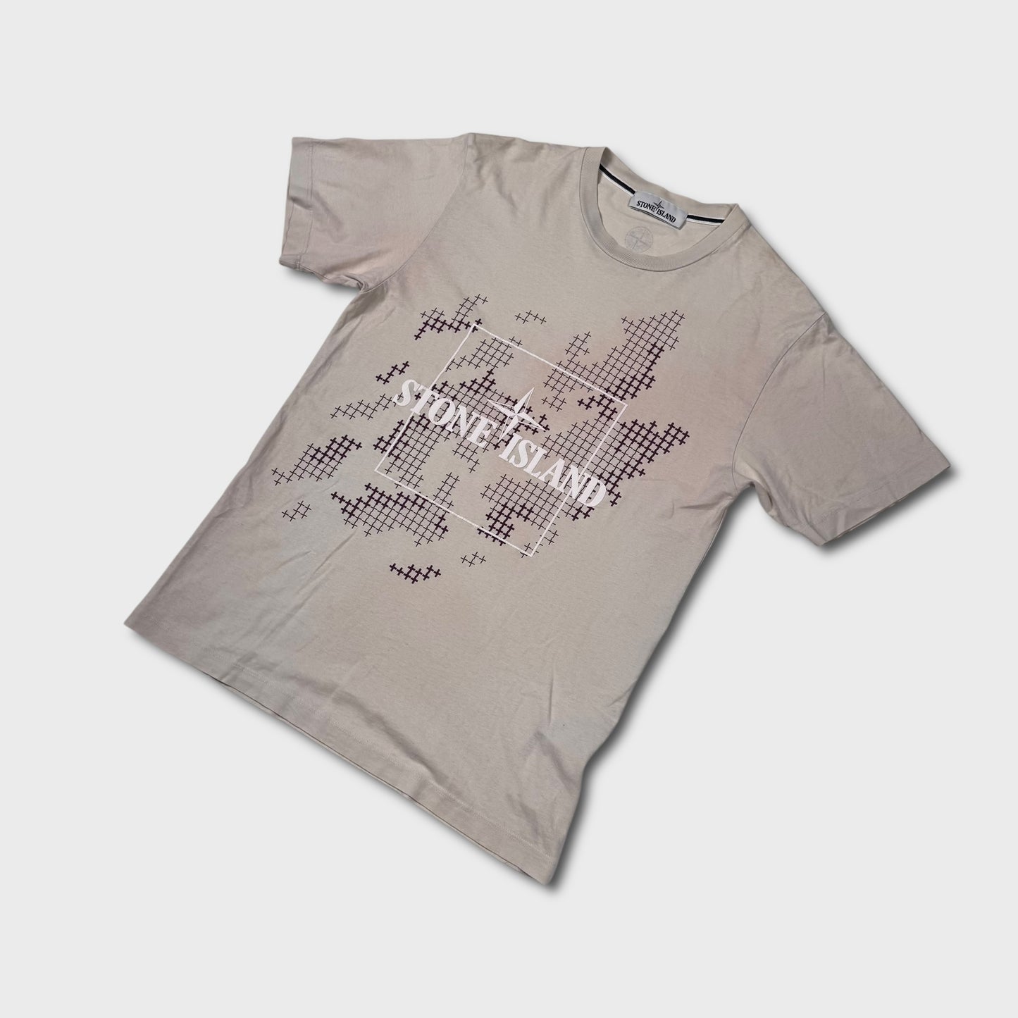 Stone Island Digi Camo Graphic T-Shirt S