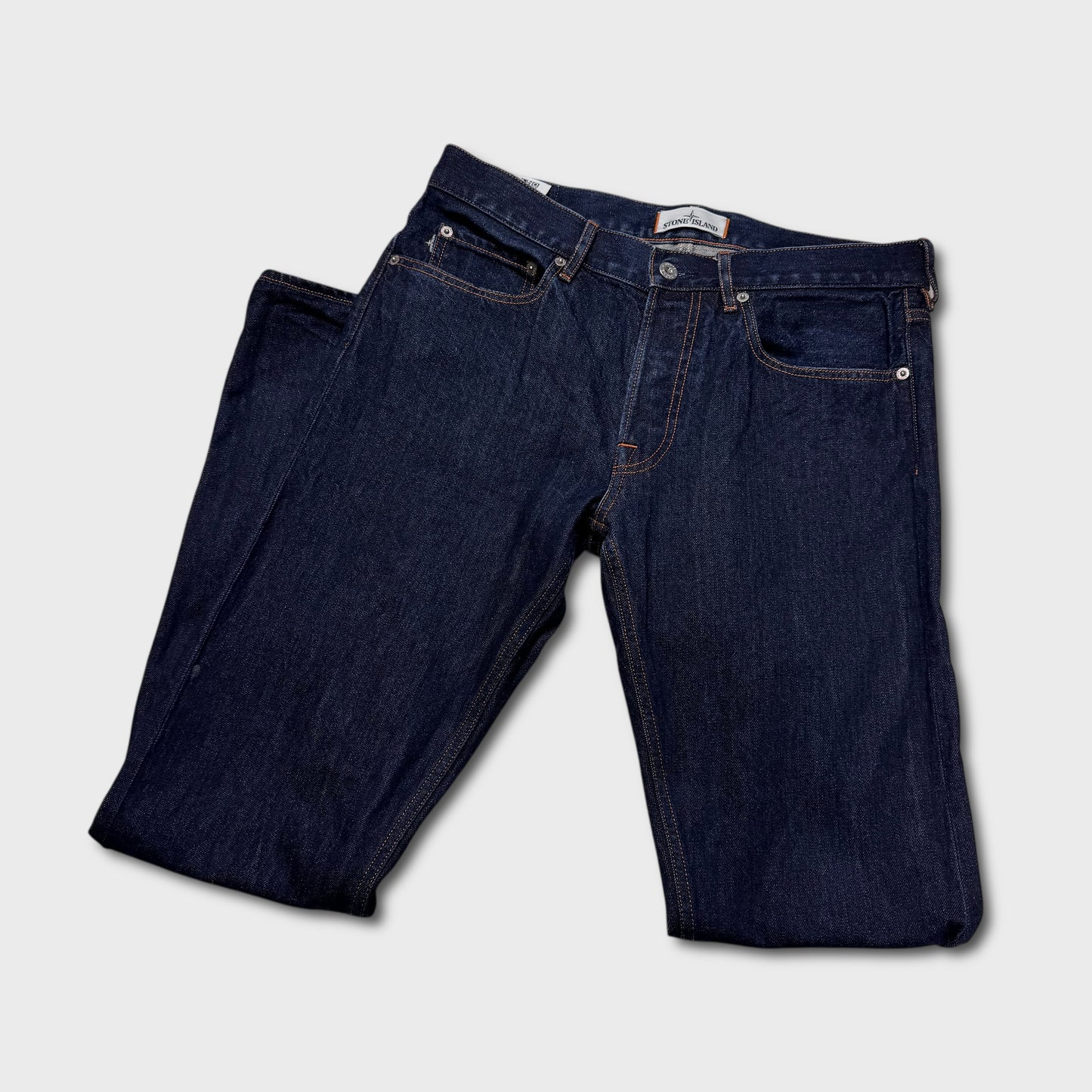 Stone Island Dark Blue Denim Jeans W32